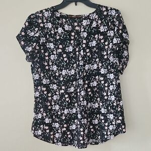 Gaharu L Floral Top‎